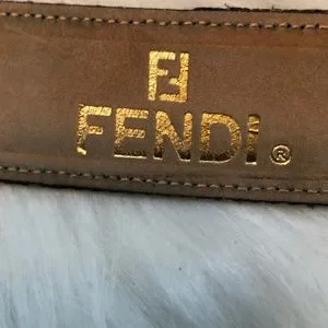 Fendi | Accessories | Fendi Black Woven Belt Sz 4 | Poshmark display picture 2